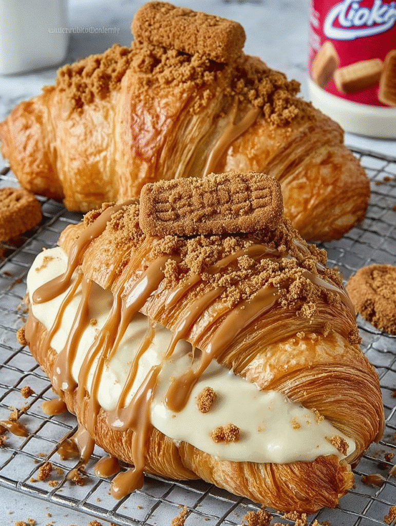 Biscoff Cream Croissants: Indulge in This Easy Recipe! 5 Biscoff Cream Croissants