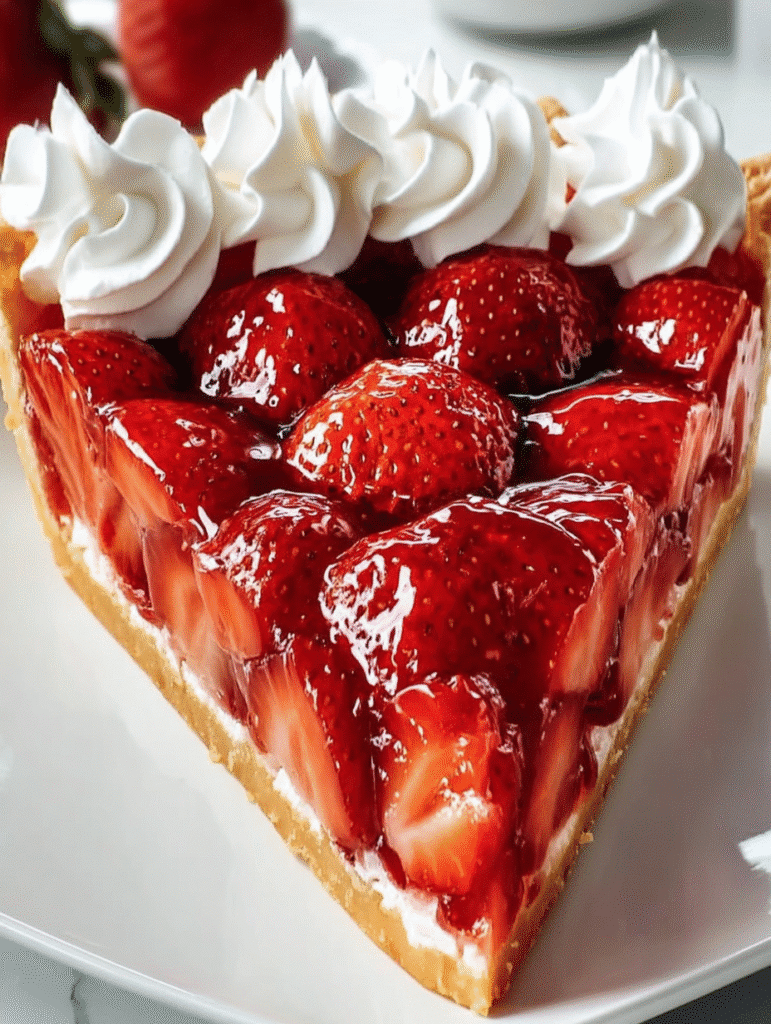 Classic Fresh Strawberry Pie: A Delicious No-Bake Delight! 5 Classic Fresh Strawberry Pie