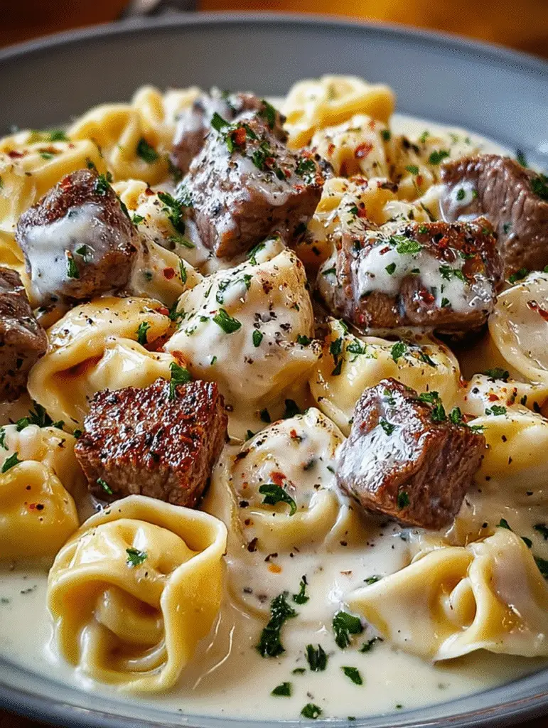 Creamy Beef Tortellini Skillet: A Simple Weeknight Delight! 5 Creamy Beef Tortellini Skillet