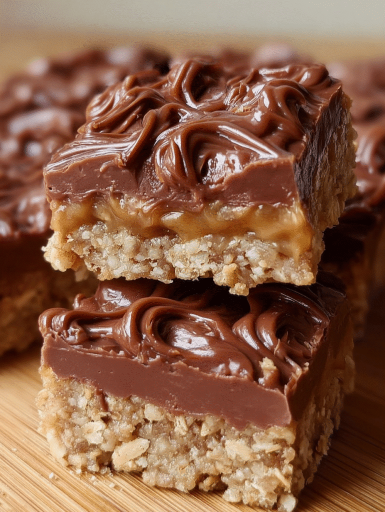 No-Bake Chocolate Oatmeal Peanut Butter Bars: Easy Recipe! 5 No-Bake Chocolate Oatmeal Peanut Butter Bars
