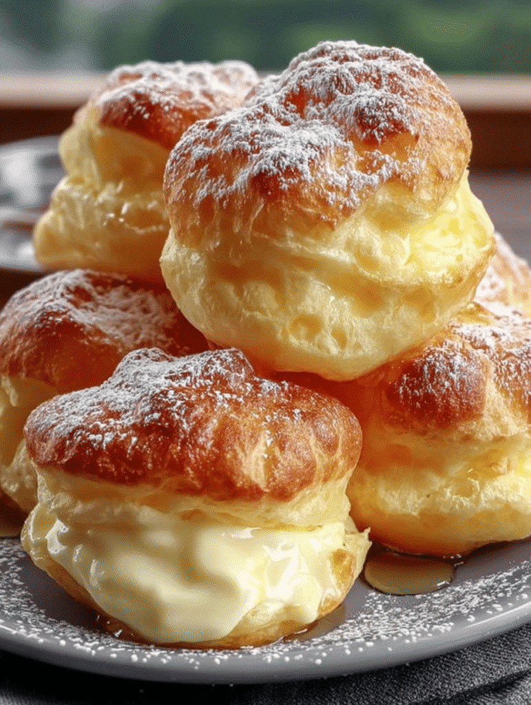 Nun’s Puffs (Honey-Topped Pastry Puffs)