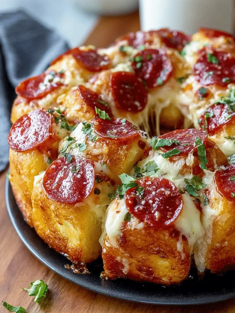 Pull-Apart Pepperoni Pizza Bread Recipe You’ll Love! 5 Pull-Apart Pepperoni Pizza Bread