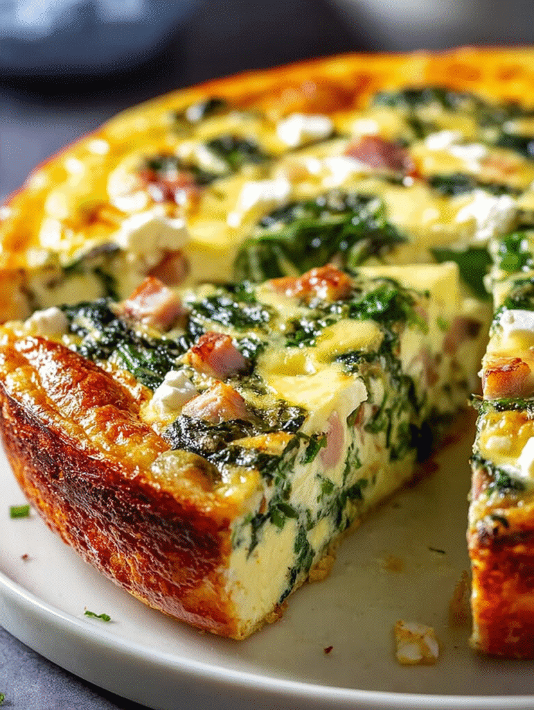 Spinach & Feta Crustless Quiche: A Simple Delight! 5 Spinach & Feta Crustless Quiche