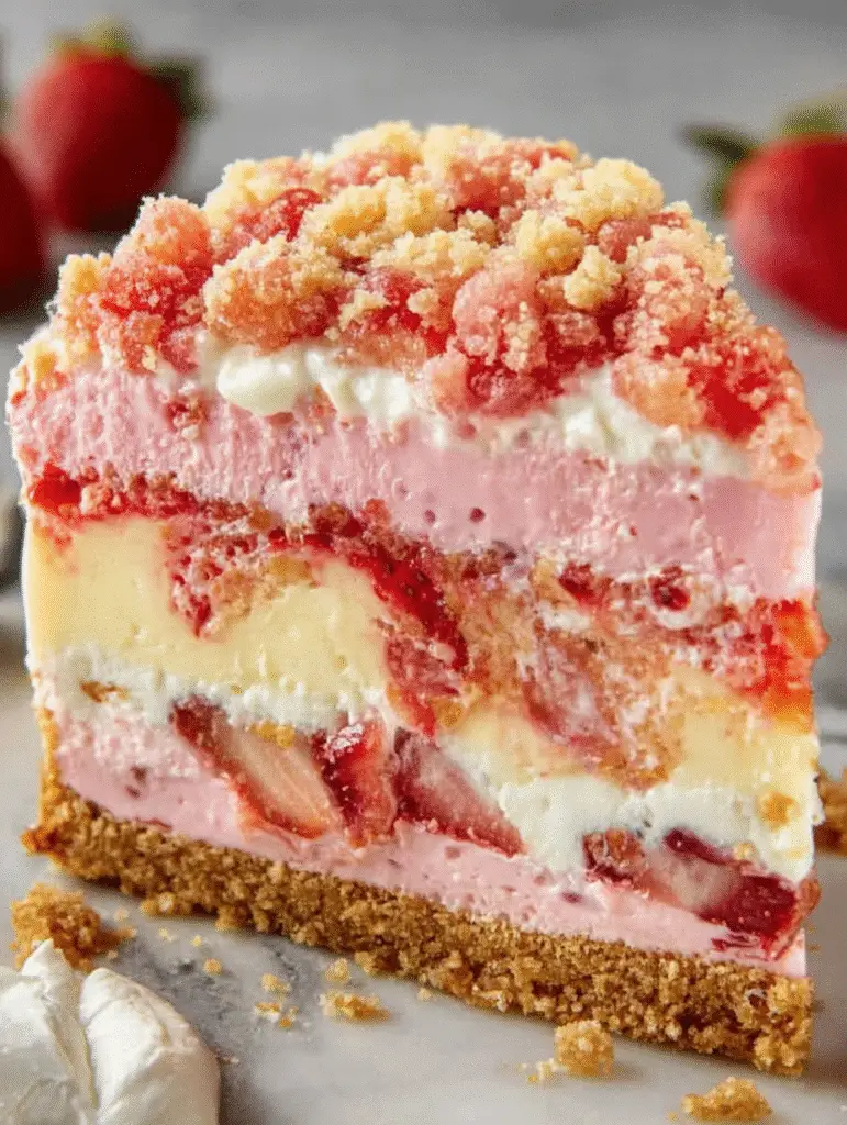 Strawberry Shortcake Cheesecake: A Delightful Recipe! 5 Strawberry Shortcake Cheesecake
