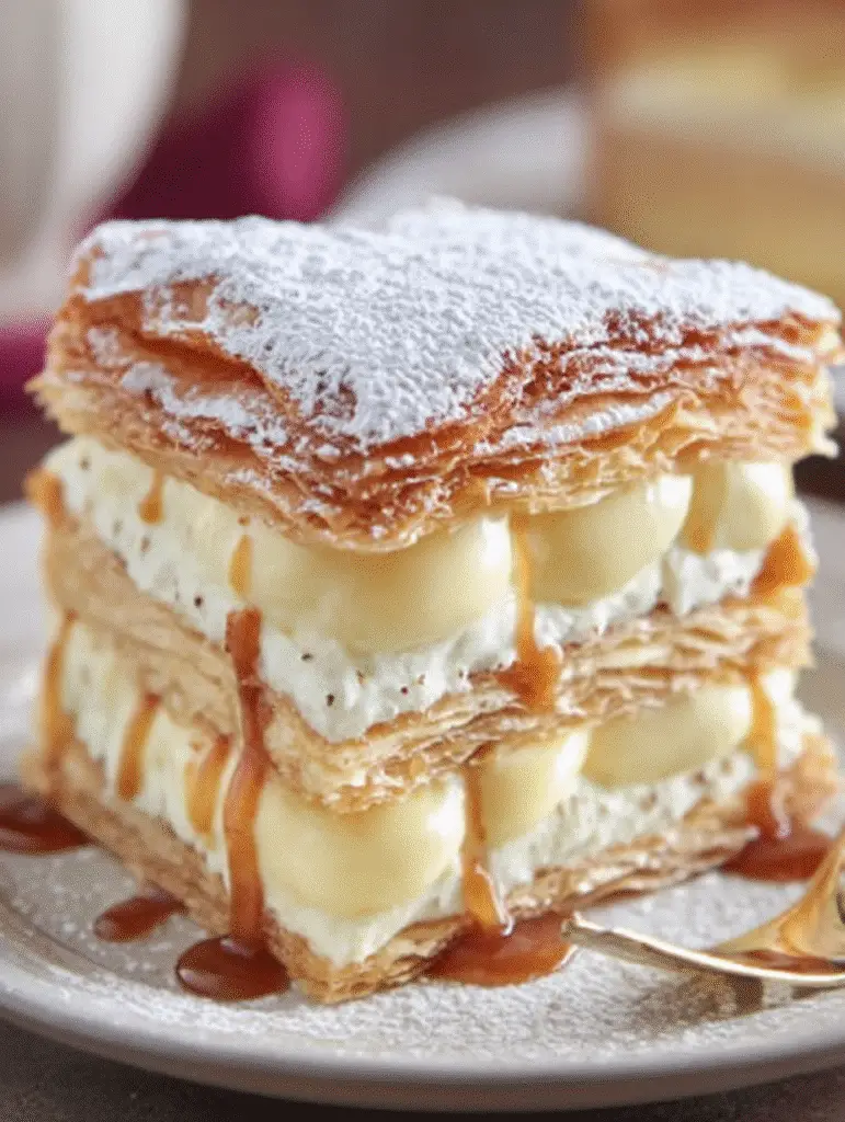 Vanilla Custard Mille-Feuille: Discover the Perfect Recipe! 5 Vanilla Custard Mille-Feuille (Napoleon Slice)