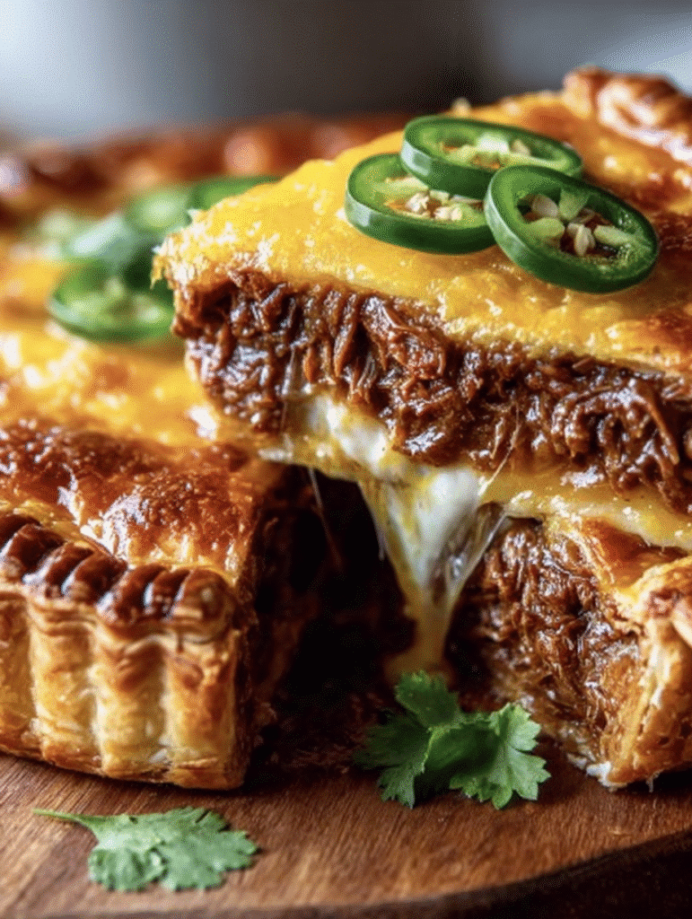 Spicy Jalapeño Beef & Brisket Pie: A Delicious Twist! 4 u6459314345 httpss.mj .runl5ZUZQR6QzI Photorealistic close up 4f78eb92 d849 44af bc9e 2f3179ef943c 0