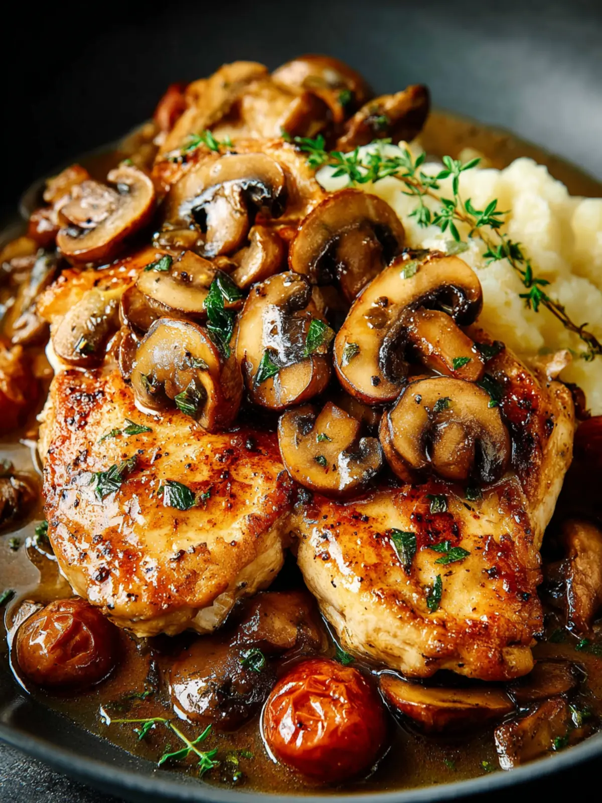 Irresistible Mushroom Chicken: Your Easy Cozy Comfort Dish 7