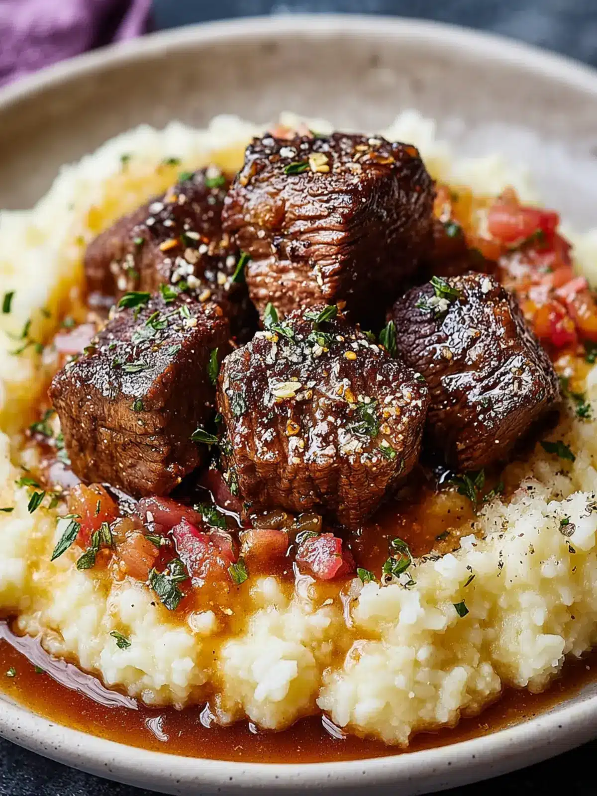 Irresistible Garlic Butter Steak Bites with Dazzling Parmesan Rice 8