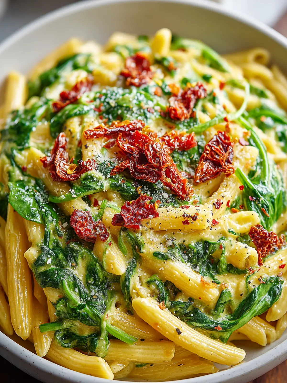 Creamy Spinach and Sun-Dried Tomato Pasta Bliss You’ll Love 7 ihd8kbdmmbpupd5tkk3i