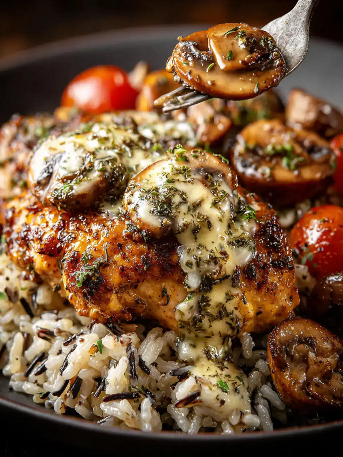 Chicken and Mushrooms with Wild Rice: The Best Cozy Dinner 7