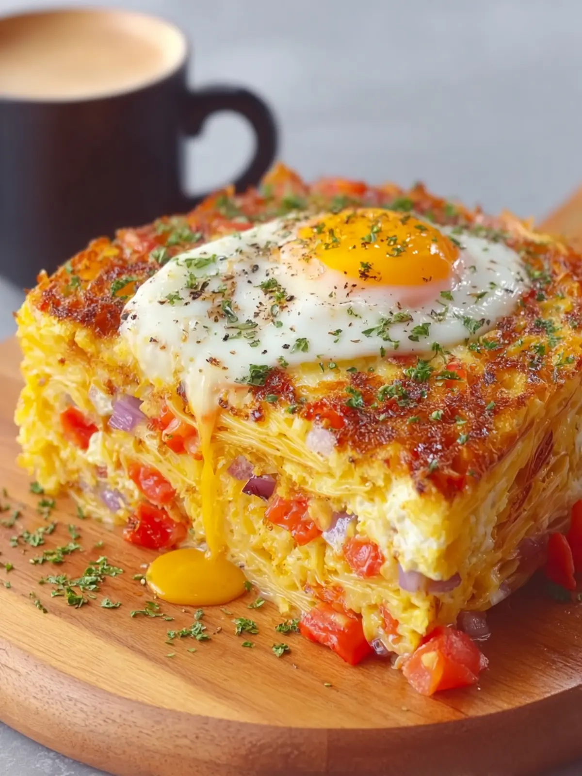 Breakfast Veggie Crinkle Cake: The Best Savory Morning Treat! 8 vhgvth8mj0soi0bevahv