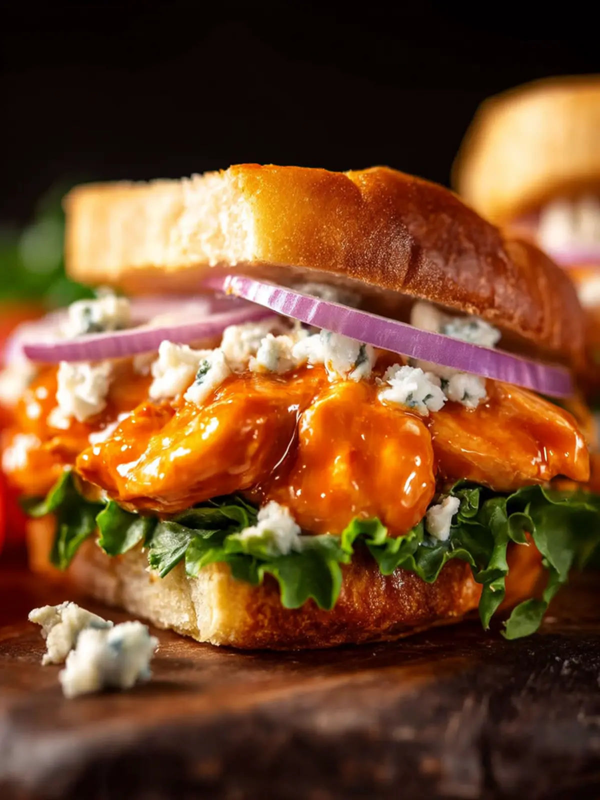 Buffalo Chicken Sandwich Third Image zipqgo