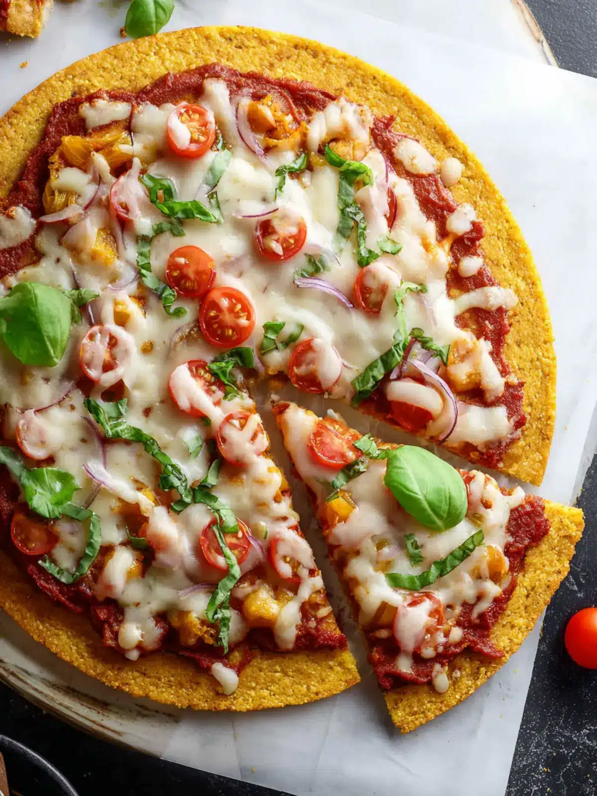 Chickpea Flour Crust Pizza: The Best Guilt-Free Delight 7 Chickpea Flour Crust Pizza Third Image tehblk