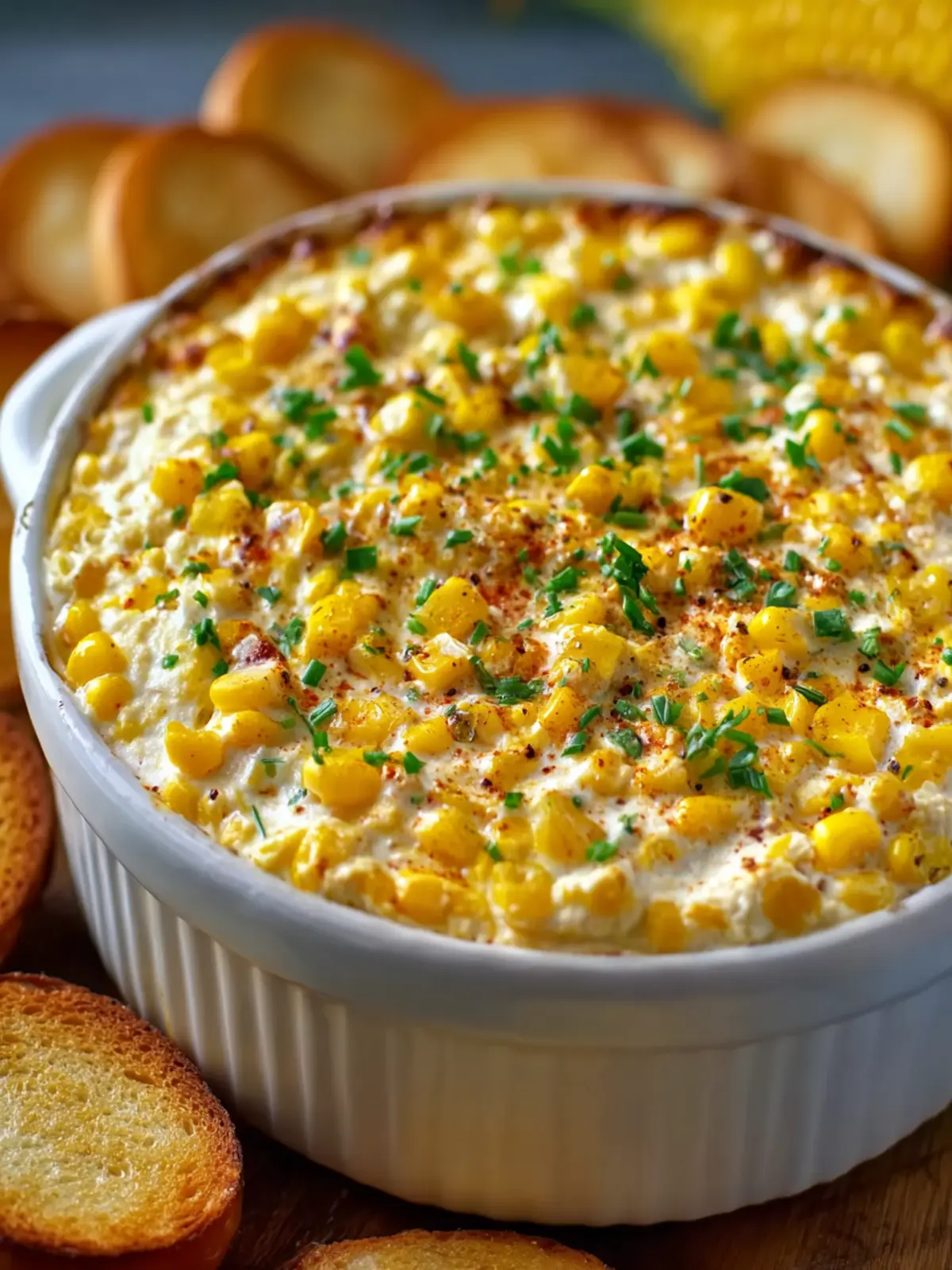 Creamy Corn Dip With Cream Cheese Second Image tow3vb