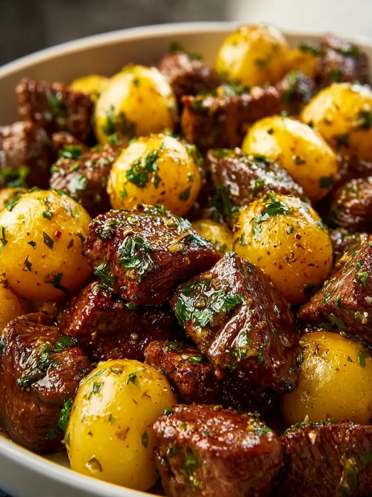 Crockpot Garlic Butter Beef Bites: Easy Comfort Food Bliss 6 Crockpot Garlic Butter Beef Bites with Potatoes Second Image u1bovy