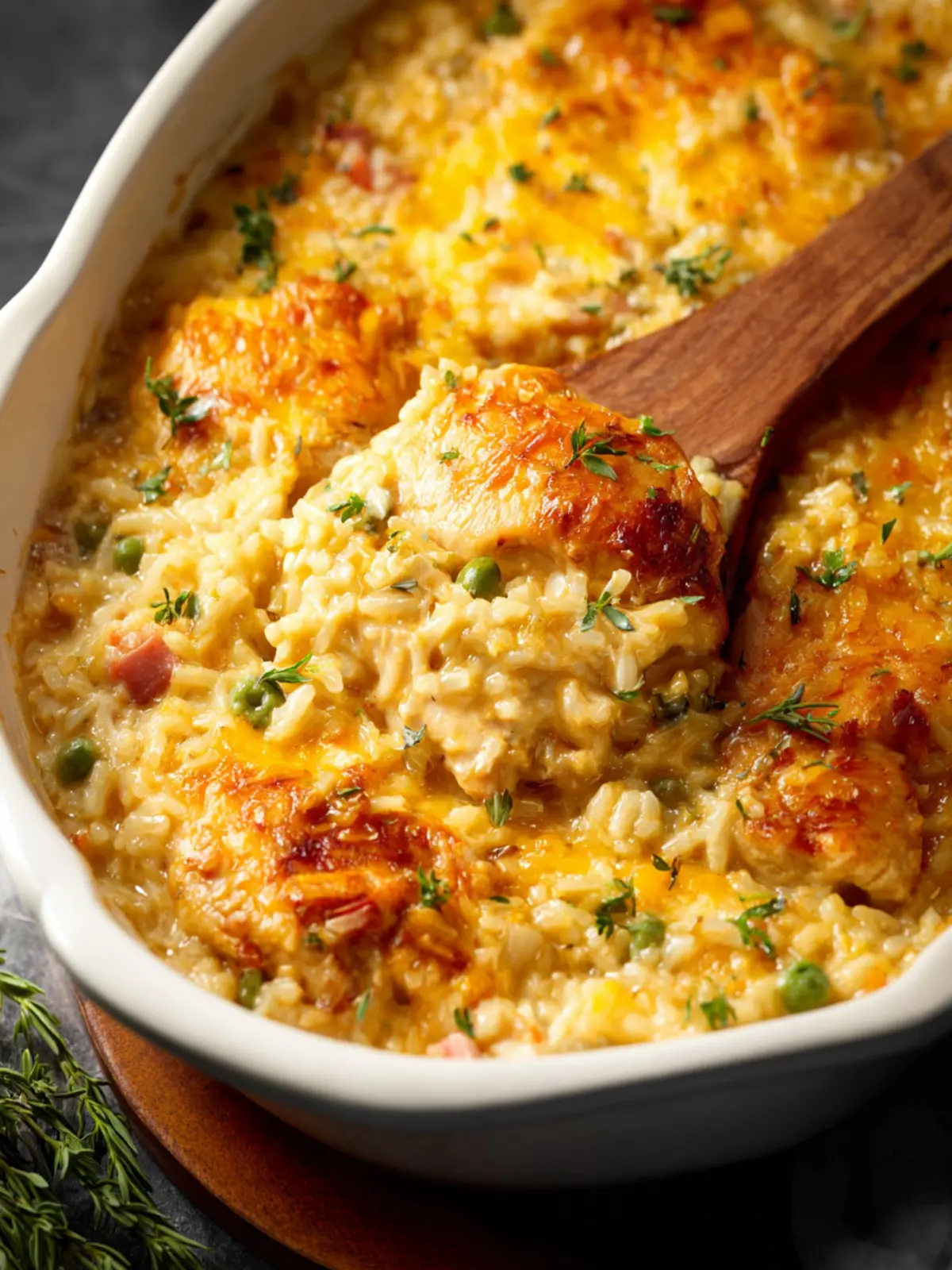 Easy Chicken and Rice Casserole Second Image npcapg