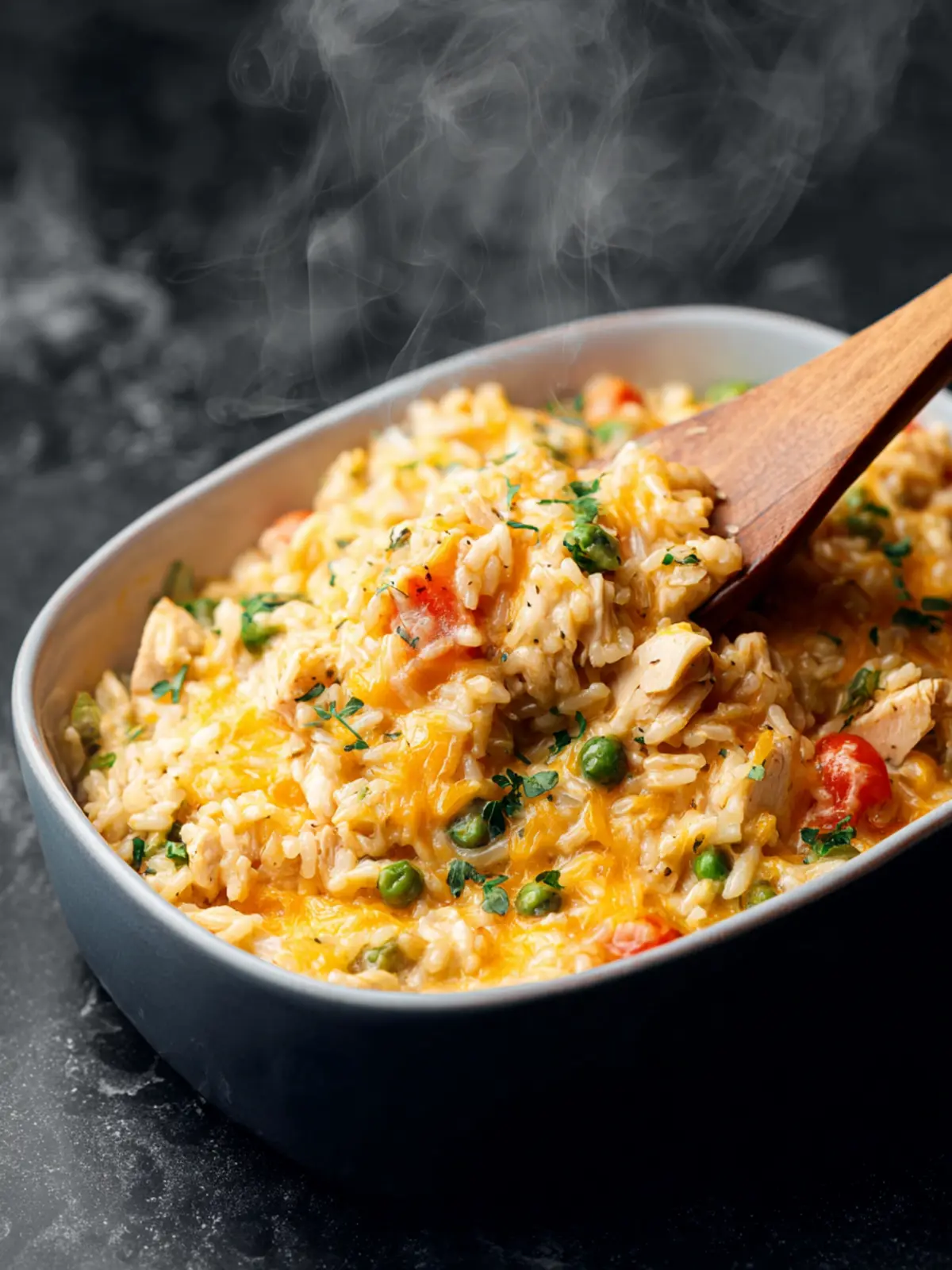 Easy Chicken and Rice Casserole Third Image kvdvop