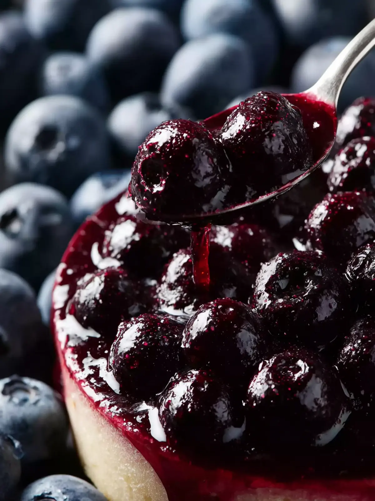 Homemade Blueberry Sauce Second Image ktezk8