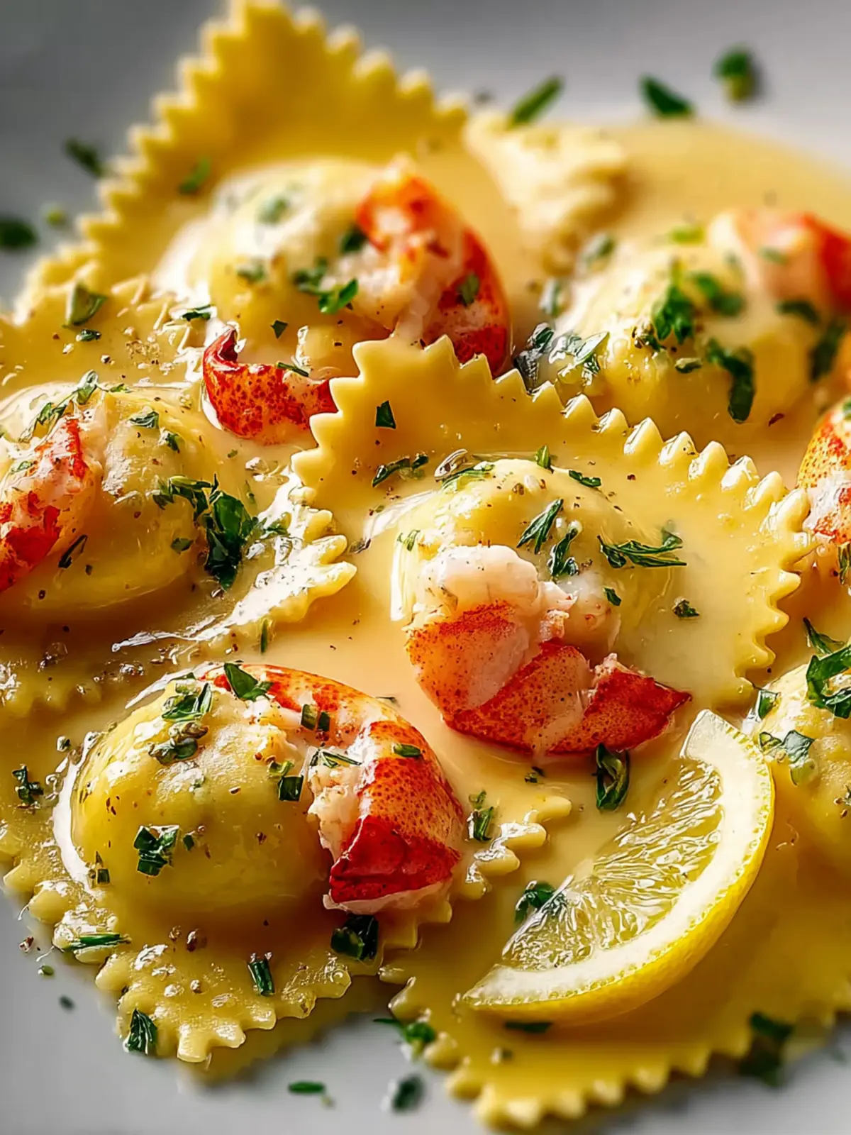 Lobster Ravioli Lemon Butter Sauce: Indulgent Homemade Bliss 7 Lobster Ravioli Lemon Butter Sauce Third Image hlhvsv