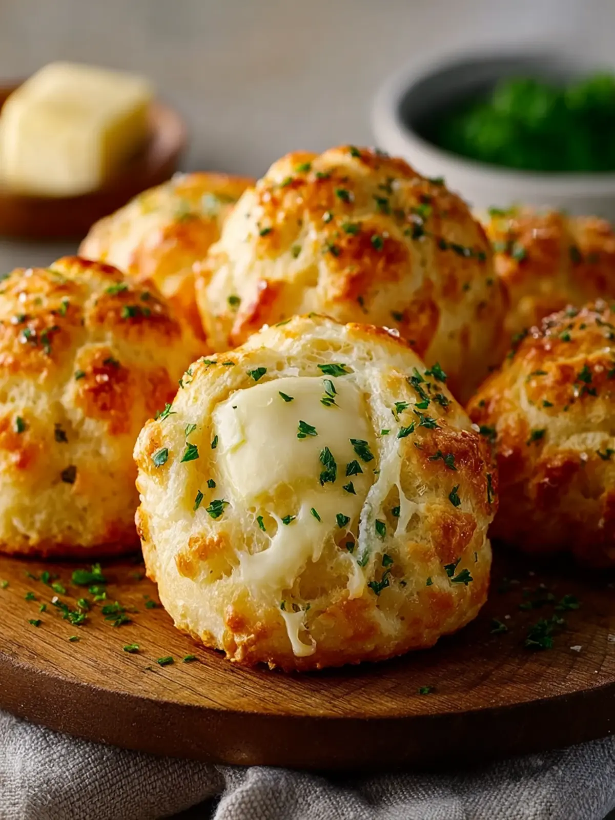 Pillsbury Biscuit Garlic Butter Cheese Bombs Third Image pimrji