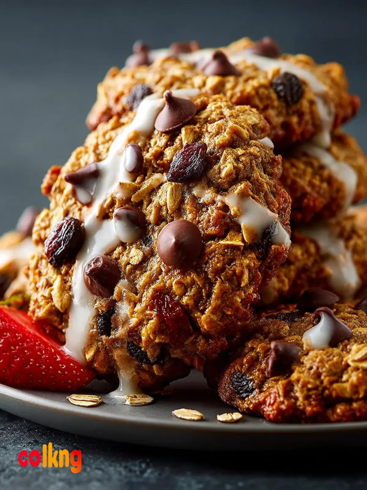 Protein Packed Oatmeal Breakfast Cookies Second Image mjef5z