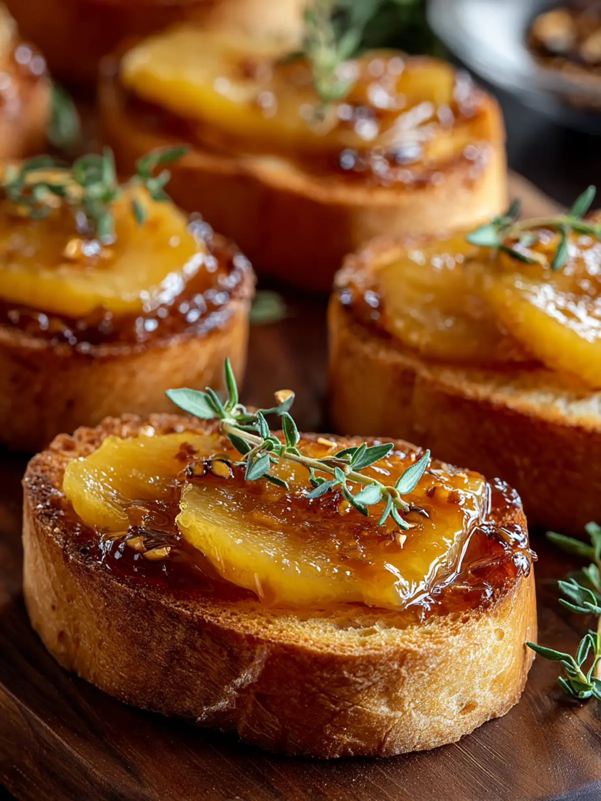 Pumpkin Butter Crostini with Thyme: The Best Fall Appetizer! 8 Pumpkin Butter Crostini with Thyme Fourth Image og6sub