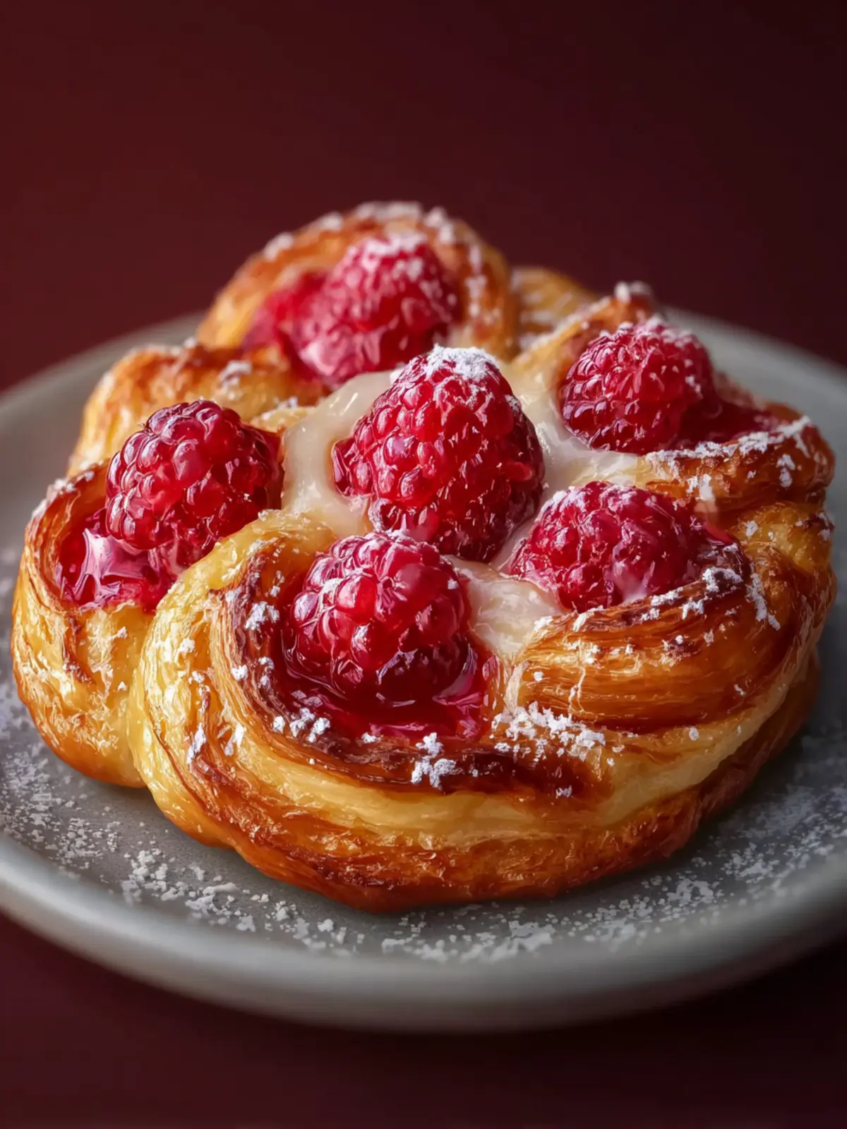 Raspberry Danish Bliss: Indulge in Homemade Perfection 8 Raspberry Danish Fourth Image c6g2l5