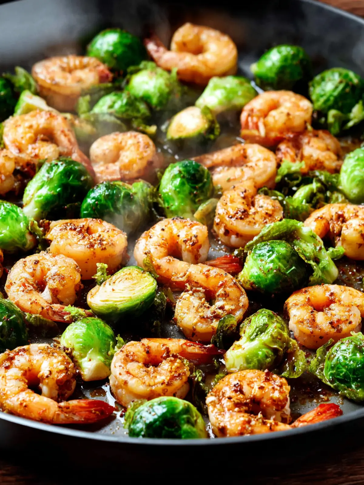 Roasted Asian Shrimp and Brussels Sprouts Third Image g1wpqo