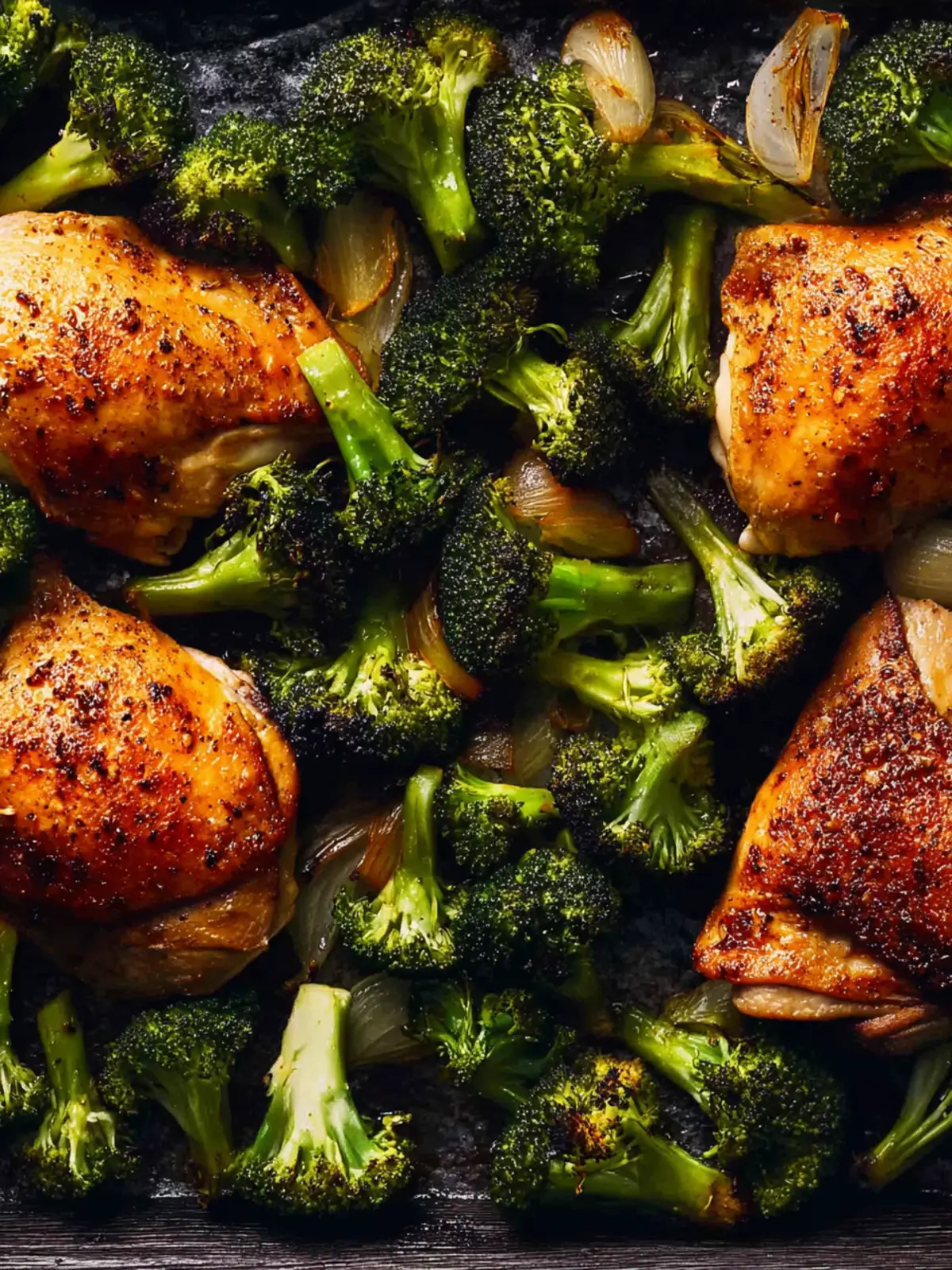 Sheet Pan Chicken and Broccoli Second Image yj80zf