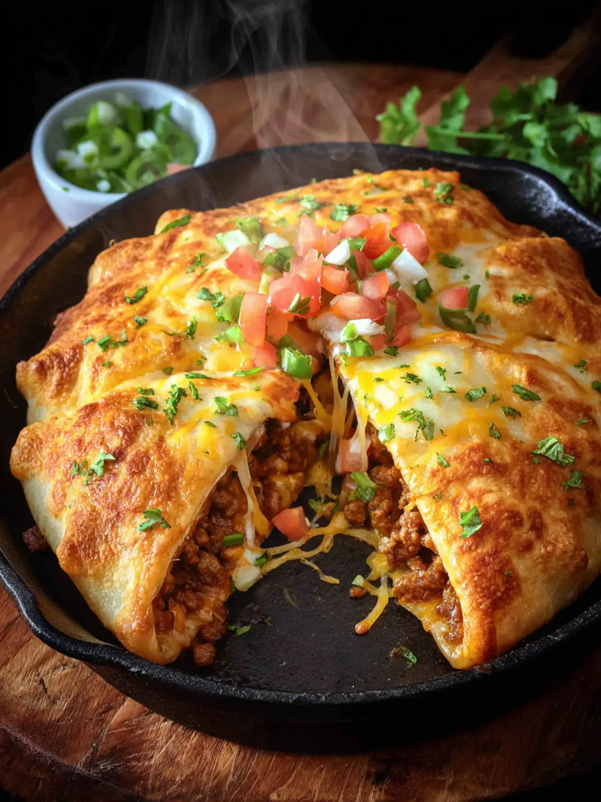 Cheesy Beef Pockets: Easy and Indulgent Comfort Food Bliss 7 Cheesy Beef Pockets Third Image gypwr2