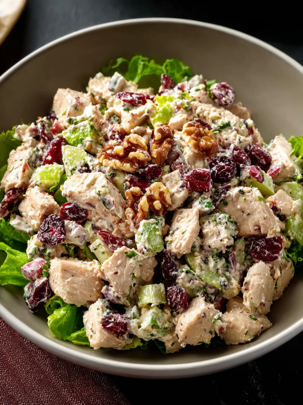 Cranberry Walnut Chicken Salad Third Image smdq4r