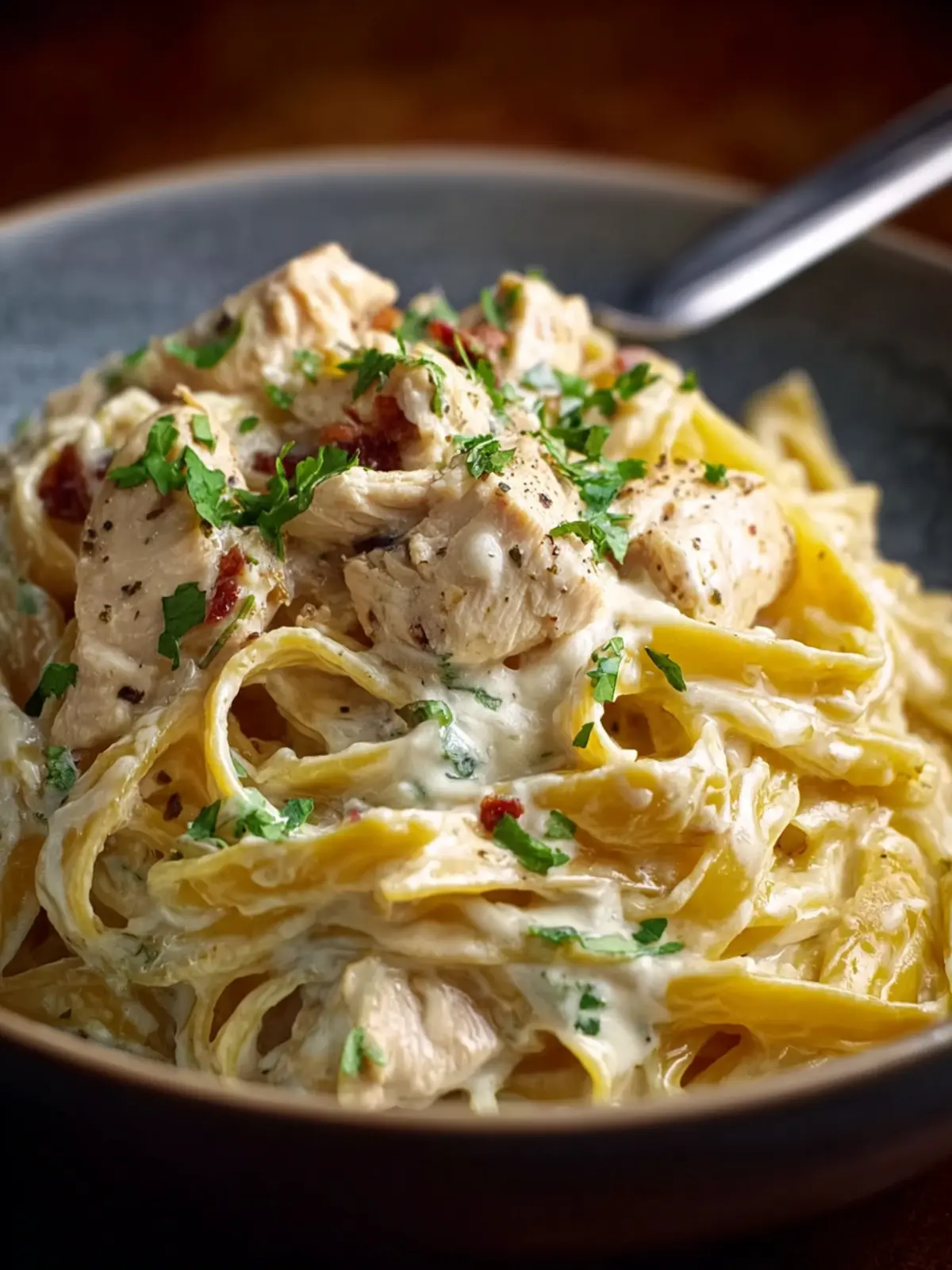 Crock Pot Chicken Alfredo: Easy Comfort Food You'll Crave 8 Crock Pot Chicken Alfredo Fourth Image t3l0rs