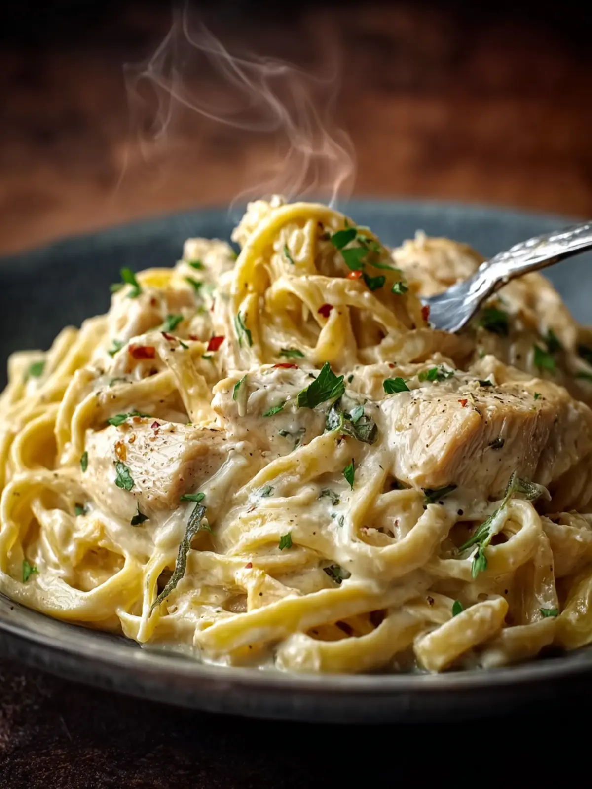 Crock Pot Chicken Alfredo: Easy Comfort Food You'll Crave 6 Crock Pot Chicken Alfredo Second Image ykkdft