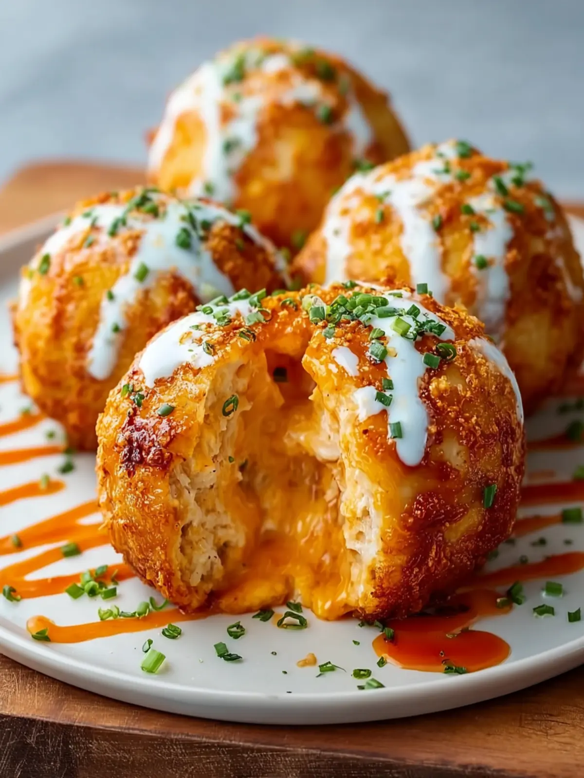 Easy Buffalo Chicken Bombs: Irresistibly Cheesy and Spicy Delight 6 Easy Buffalo Chicken Bombs Second Image pvkrec