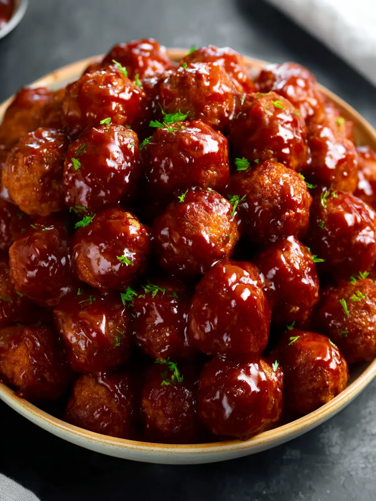 Easy Crockpot BBQ Meatballs: 3 Ingredients of Pure Bliss 8 Easy Crockpot BBQ Meatballs 3 Ingredients Fourth Image myfwea