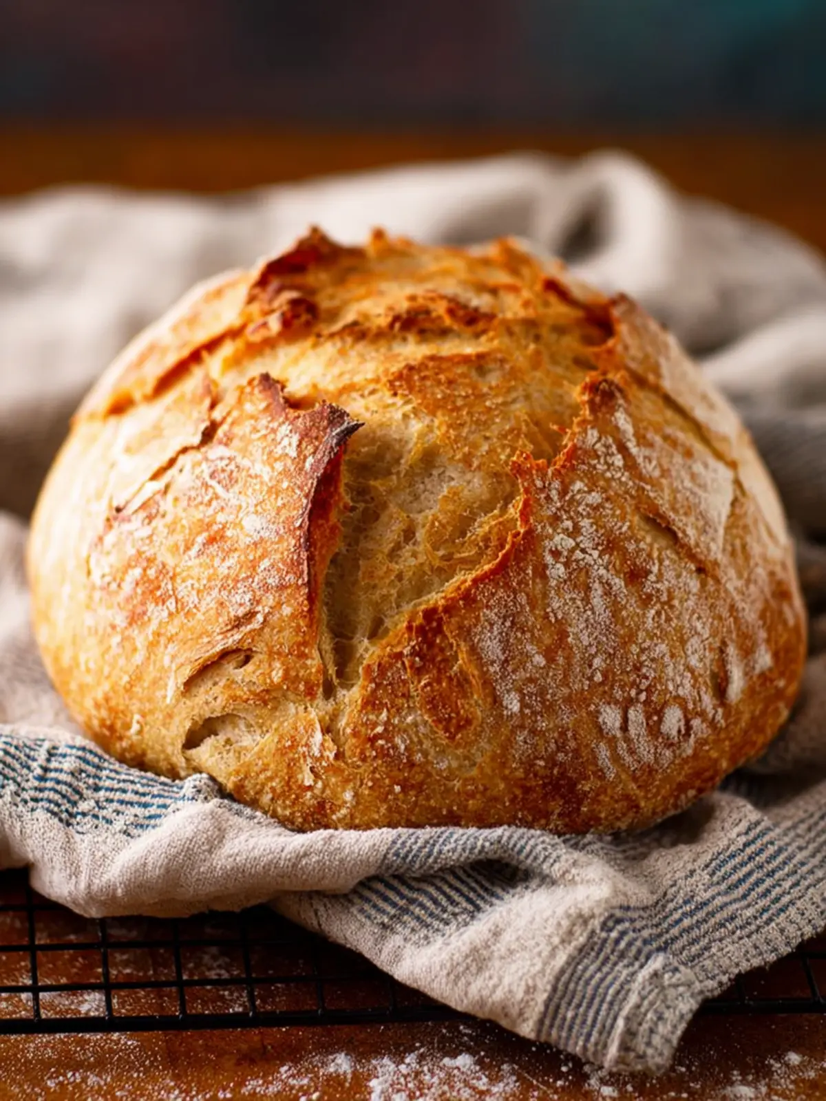 Easy Homemade Artisan Bread Recipe Fourth Image wtjwwu