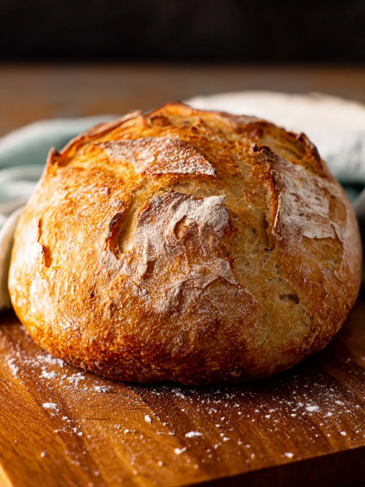 Easy Homemade Artisan Bread Recipe Third Image hz0en6