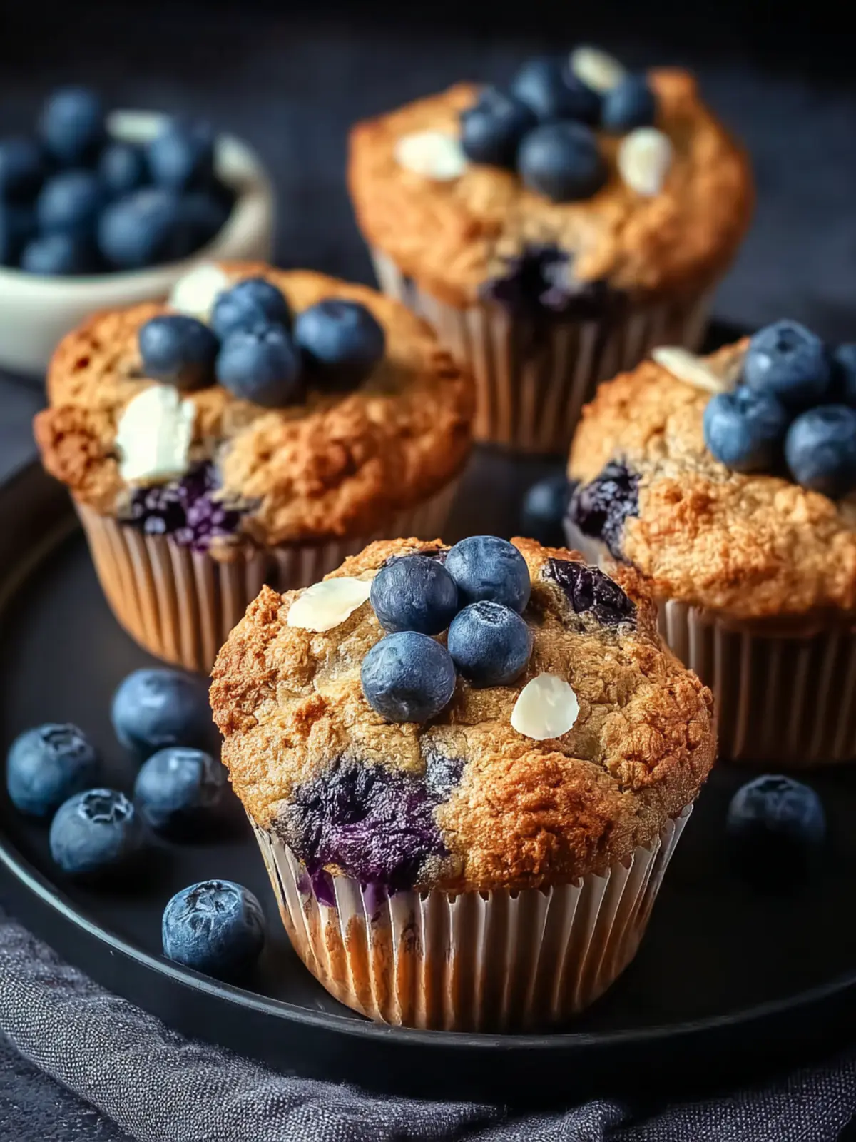 High Protein Blueberry Muffins That Will Change Your Mornings 8 High Protein Blueberry Cottage Cheese Muffins Fourth Image tjuyad