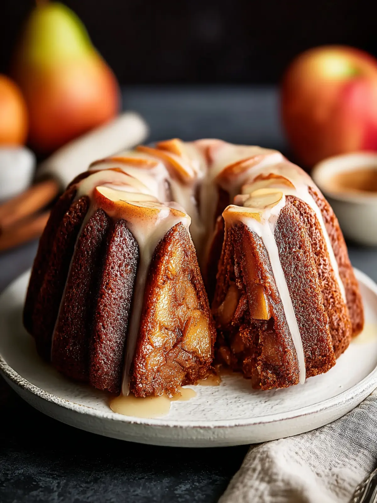 Irresistible Apple Bundt Cake Recipe for Cozy Afternoons Second Image rfj7he