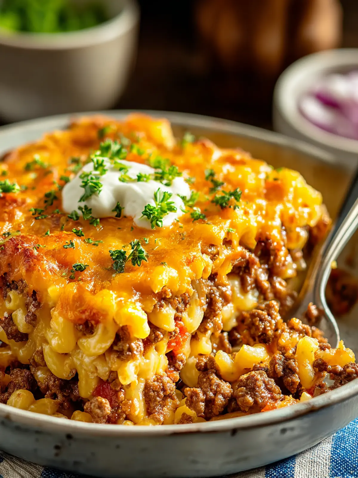 Irresistible Cheesy Hamburger Casserole to Savor Tonight 6 Irresistible Cheesy Hamburger Casserole Recipe to Savor Second Image rgvlbg