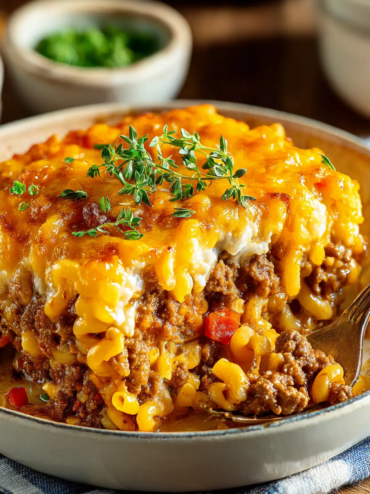 Irresistible Cheesy Hamburger Casserole: The Ultimate Comfort Dish 6