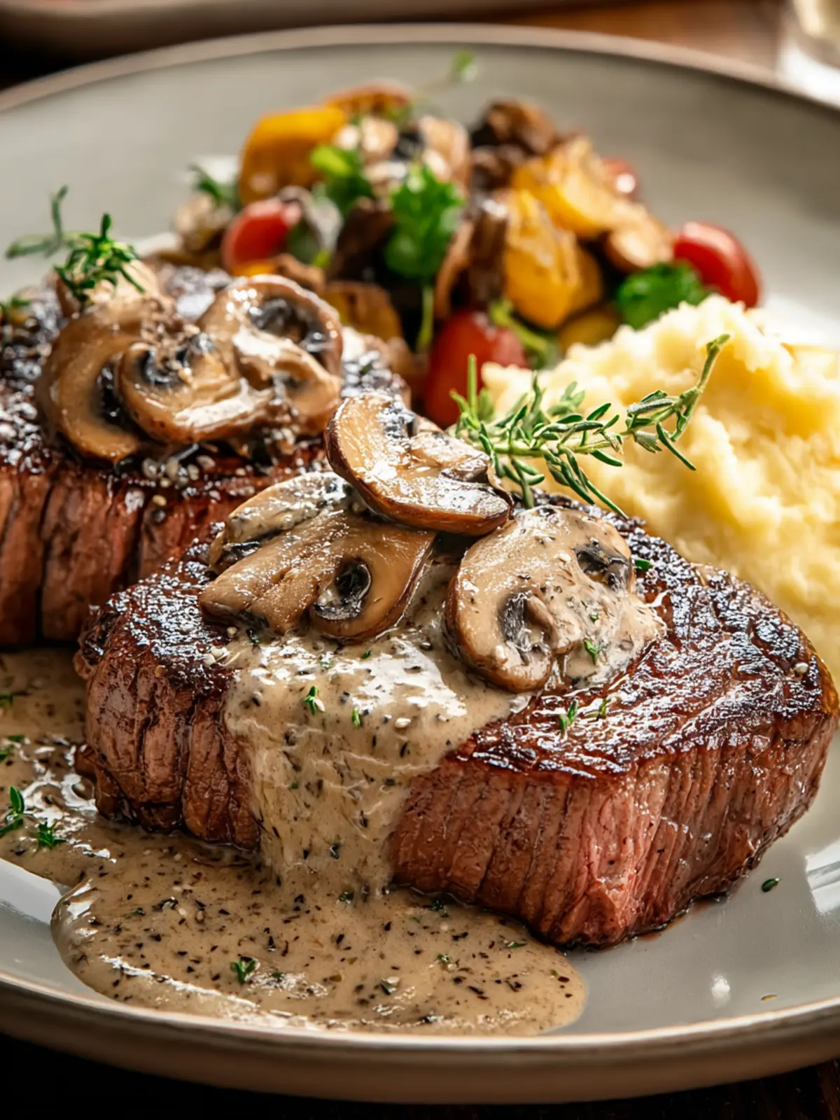 Irresistible Mushroom Sauce for Steak Elevate Your Meal Second Image sya3aq