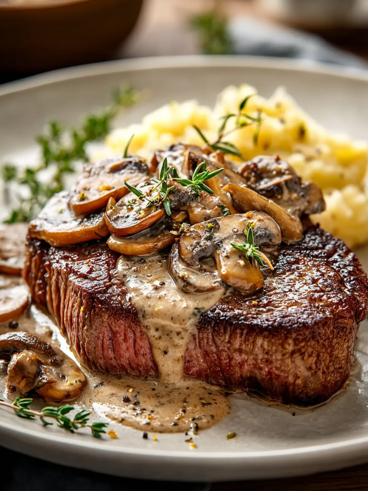 Irresistible Mushroom Sauce for Steak Elevate Your Meal Third Image o9qgno
