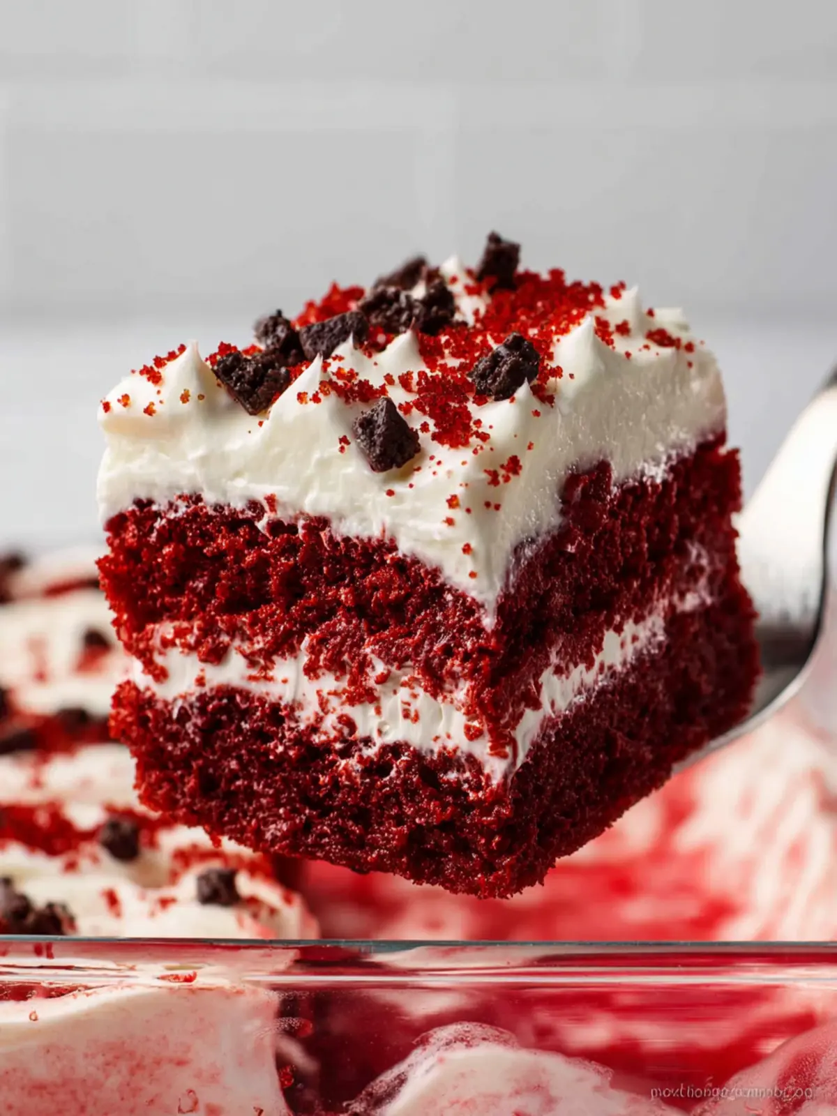Red Velvet Poke Cake Recipe: Irresistibly Moist and Rich! 7 Red Velvet Poke Cake Recipe Third Image b6ohns