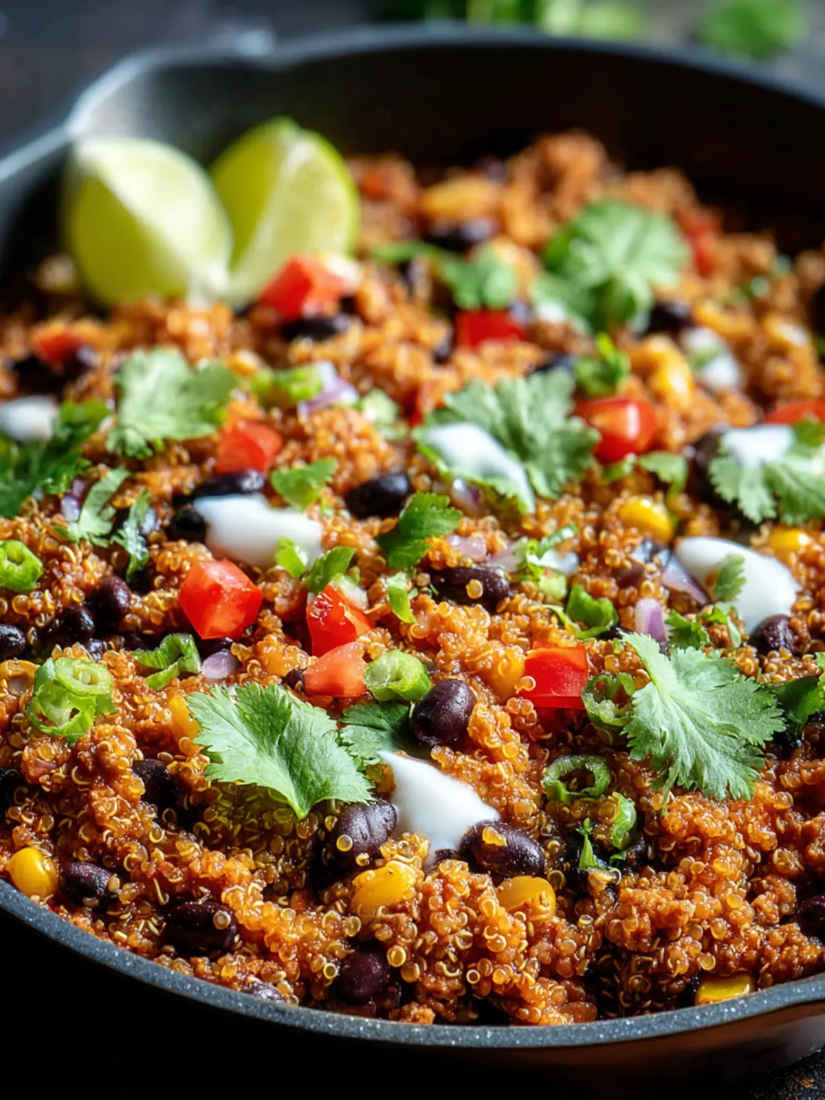 Savory Turkey Taco Quinoa Skillet One Pan Delight Second Image vptmqf