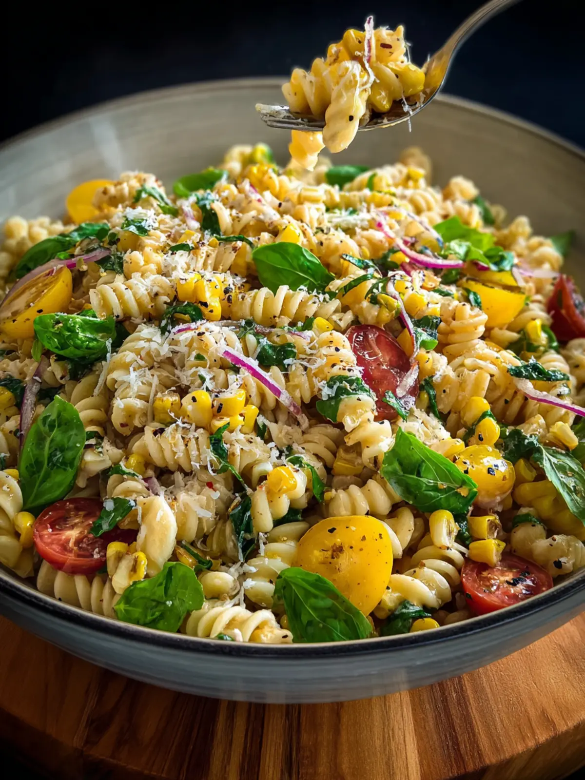 Street Corn Pasta Salad Bliss: The Flavor You Can't Resist 6 Street Corn Pasta Salad Second Image swsw9a