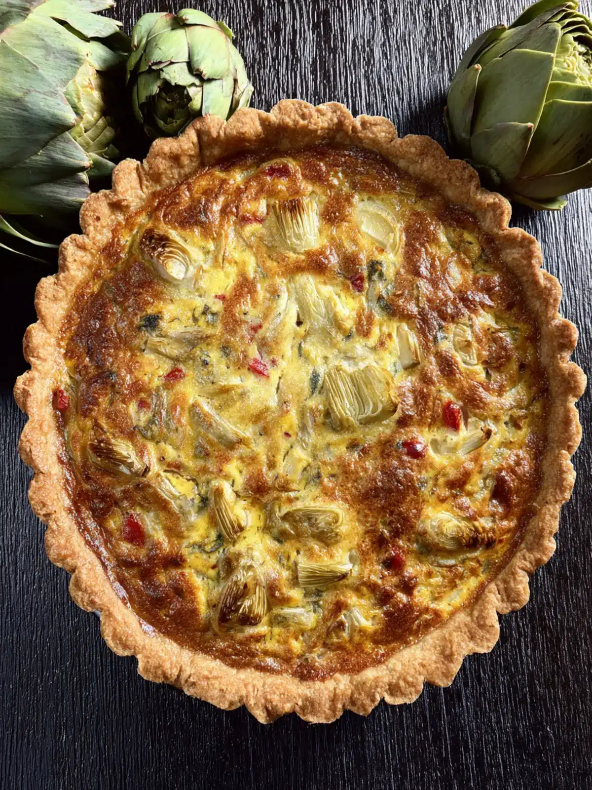 Artichoke Quiche Second Image jdvejm