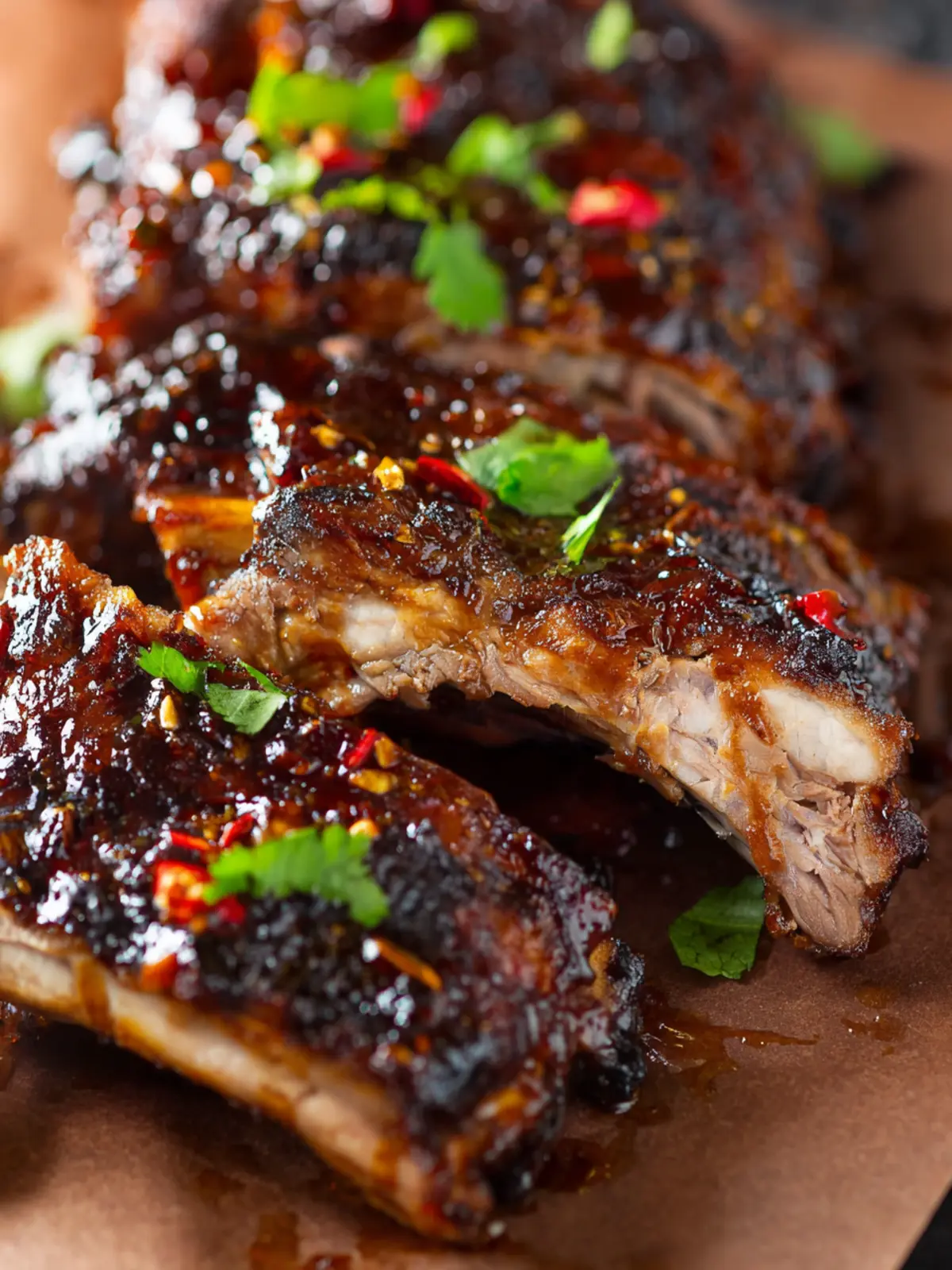 Asian Sticky Slow Cooker Ribs Video Second Image vwyksa
