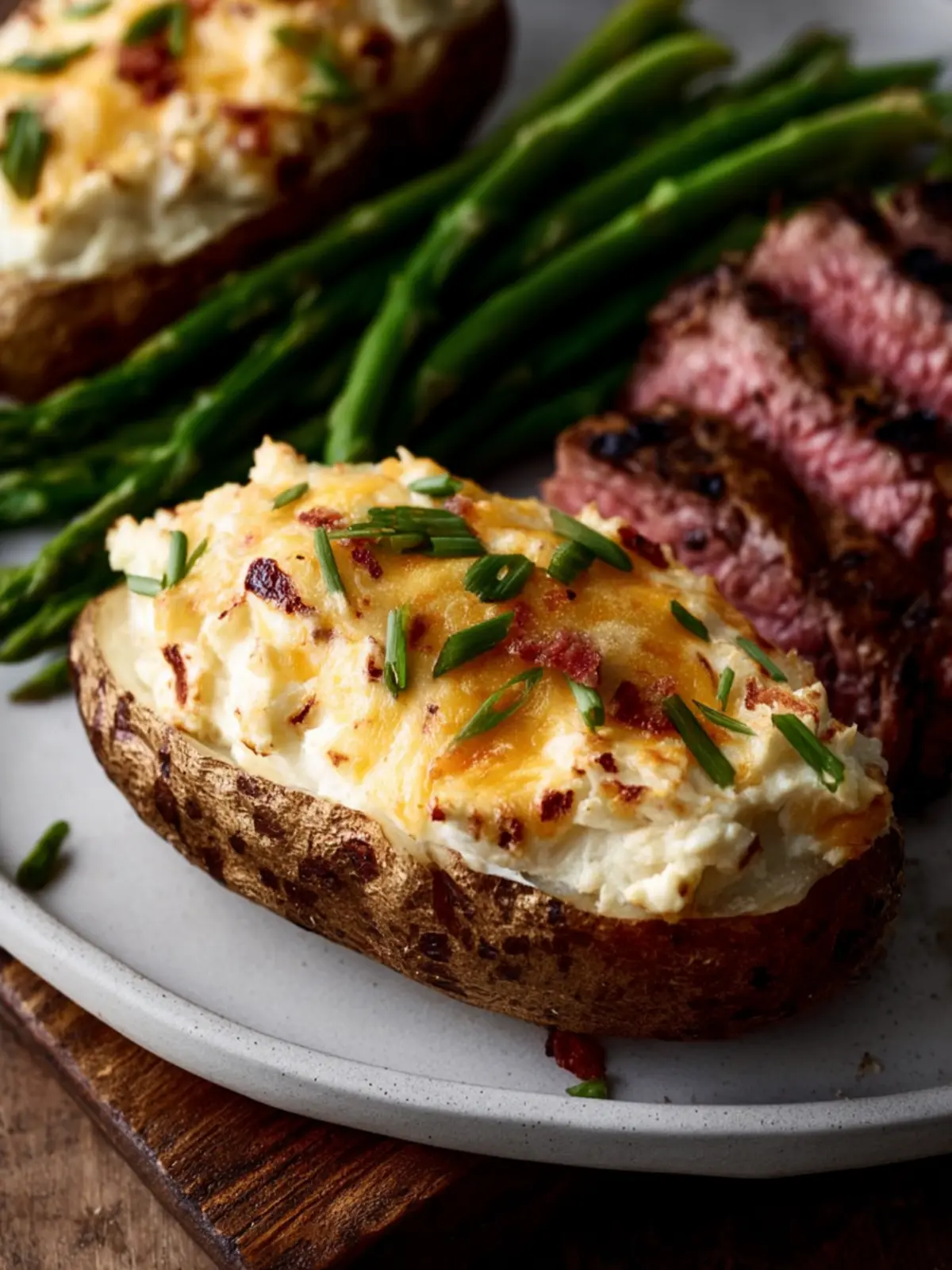 Cheesy Twice Baked Potatoes Second Image mgoyal
