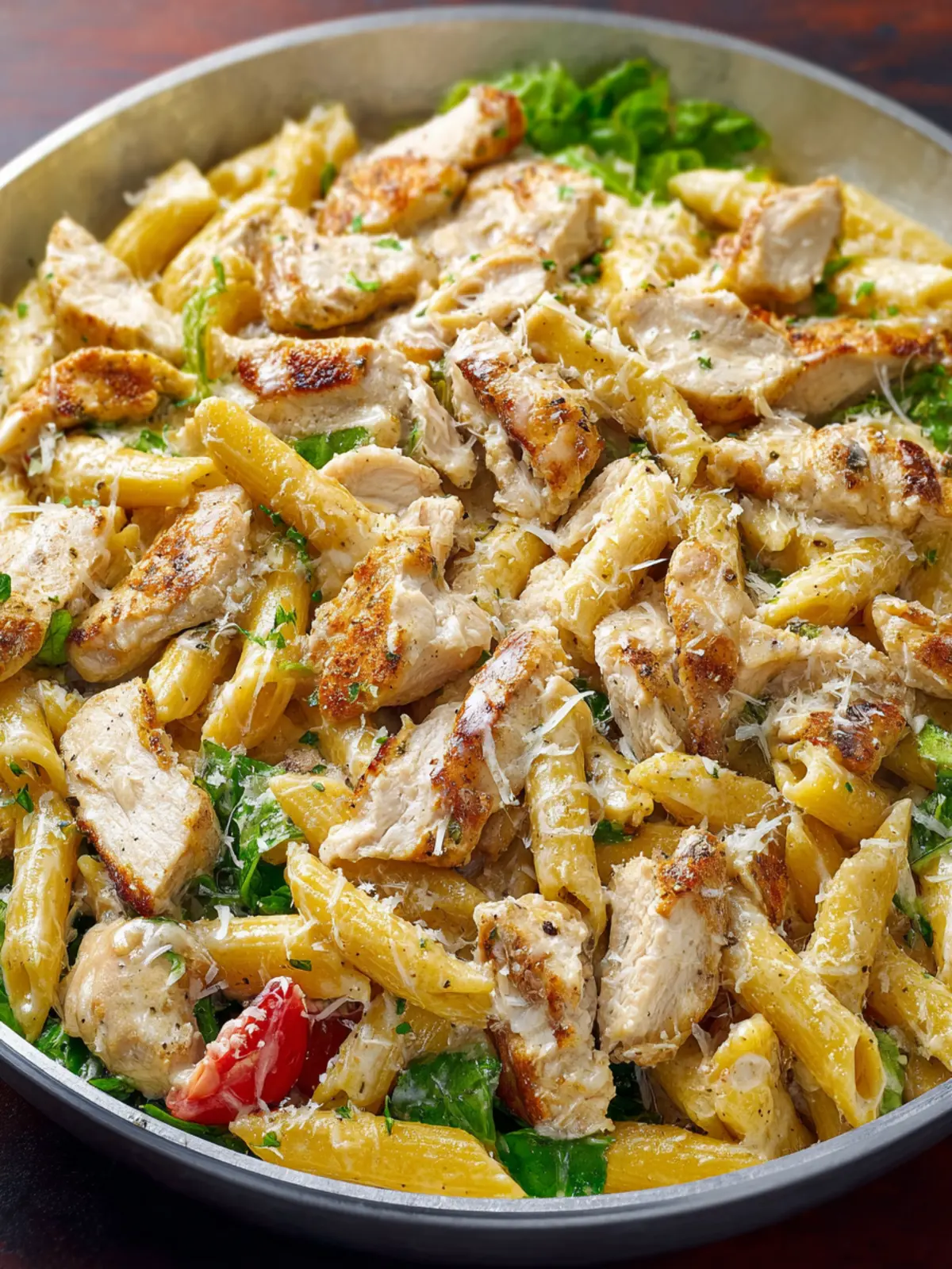 Chicken Caesar Pasta: The Best Creamy Twist You'll Crave 8 Chicken Caesar Pasta Fourth Image thhetv